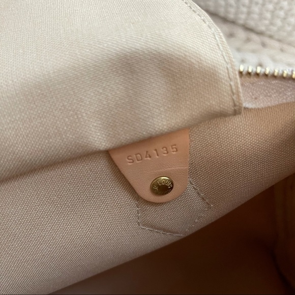 Louis Vuitton speedy 30 Damier Azur 2015 - Picture 16 of 16